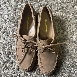 Tommy Bahama Women’s Brown Moccasin Boat Shoes Size 7M